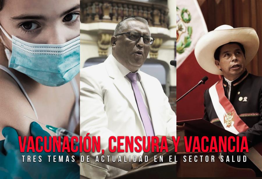 Vacunación, censura y vacancia